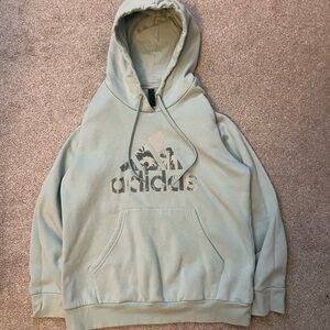 Adidas Light Blue Hoodie